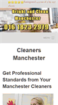 Mobile Screenshot of cleanersmanchester.org